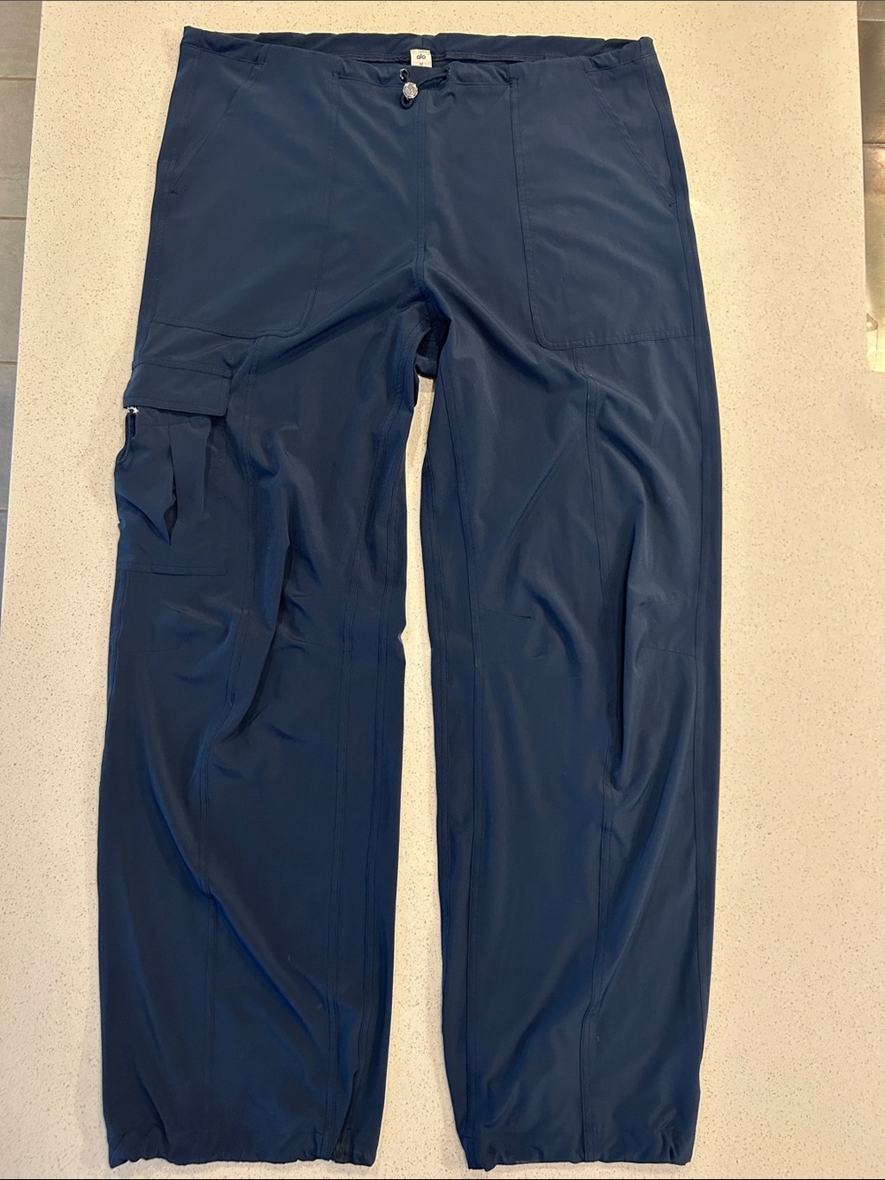 Alo Yoga Navy Cargo Pants